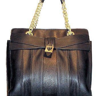 Betsey Johnson STRUCTURED HEART Tote Convertible Multifunction Satchel LG Bag B= Online now