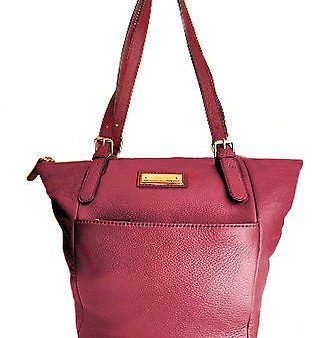 CALVIN KLEIN Key Items Tote H3GAA1QB Pebble Leather Satchel Shoulder Bag $228. Discount