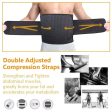 Waist Trimmer for Men | Ab Belt Widening Sauna Trainer with Double Adjusted Straps for Fitness Loss and Back Support Wide Sweat Adjustable Motion Splicing Supply