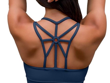 YIANNA Women s Padded Sports Bra Cheap