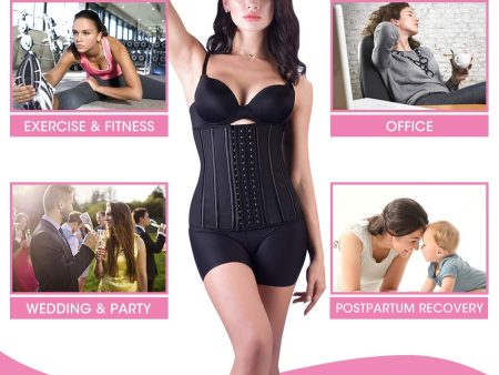 Women Waist Trainer Cincher Breathable Latex Corset Hourglass Waist Slimmer Online