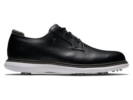 FootJoy Traditions Spiked Shoe - Black on Sale