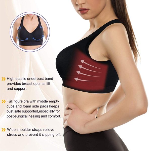 \BRABIC Women Sports Post Surgery Support Fashion