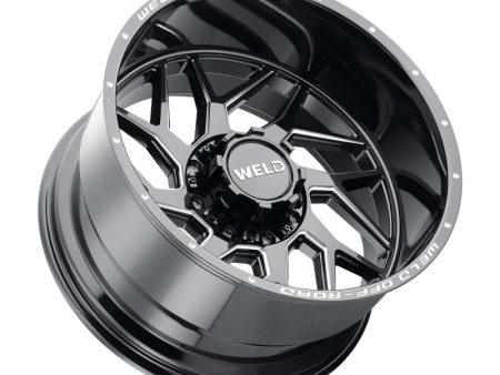 Weld Off-Road W117 22X10 Fulcrum 6X135 6X139.7 ET13 BS6.00 Gloss Black MIL 106.1 Online now