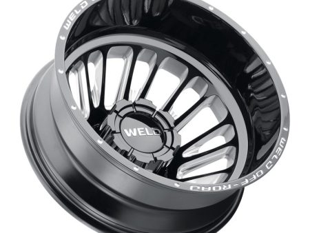 Weld Off-Road W121 20X8.25 Scorch Outer 8X165.1 ET-265 BS-5.67 Gloss Black MIL 121.6 For Cheap