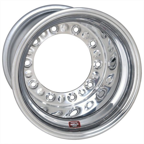 Weld Wide 5 HS Direct Mount 15x14   5x10.25 BP   5in. BS Polished Assembly - Mod Beadlock Cheap