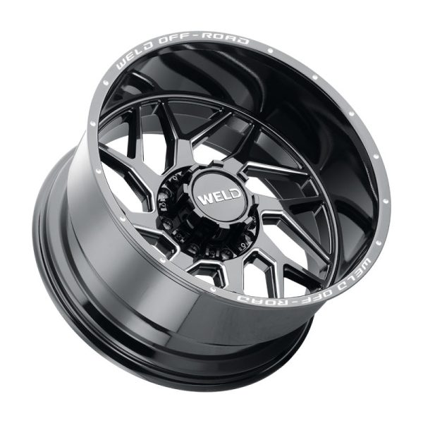 Weld Off-Road W117 22X12 Fulcrum 6X135 6X139.7 ET-44 BS4.75 Gloss Black MIL 106.1 Online Hot Sale