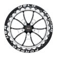 Weld S80 18x5   5x4.5 BP   2.1in. BS (-23mm Offset) Black Wheel 3.18 ID (High Pad) - non-Beadlock on Sale