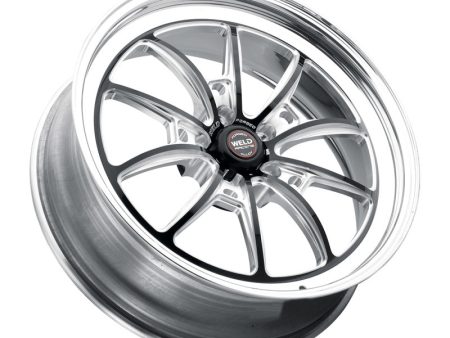 Weld S80 17x11   5x115 BP   6.2in BS Black Wheel (High Pad) - Non-Beadlock on Sale