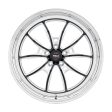 Weld S80 17x5   5x115 BP   2.2in BS Black Wheel (High Pad) - Non-Beadlock Supply