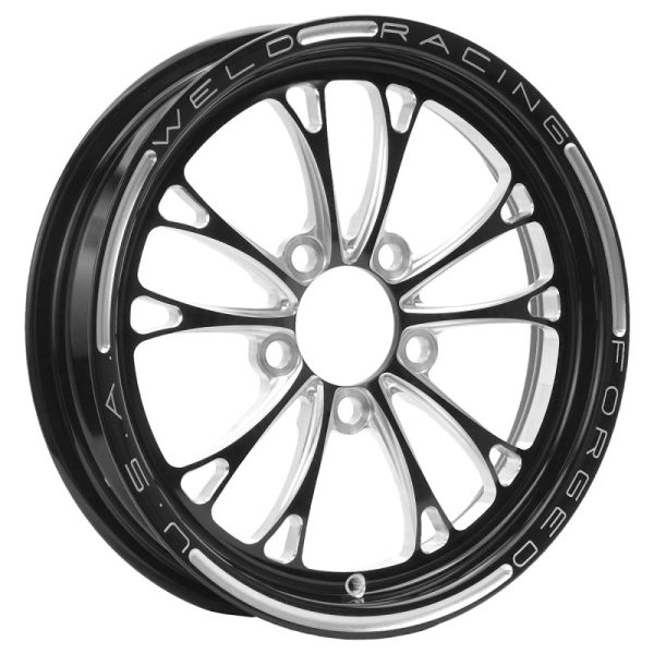 Weld V-Series 1-Piece 15x3.5   5x4.75 BP   1.75in. BS Black Wheel - Non-Beadlock For Cheap