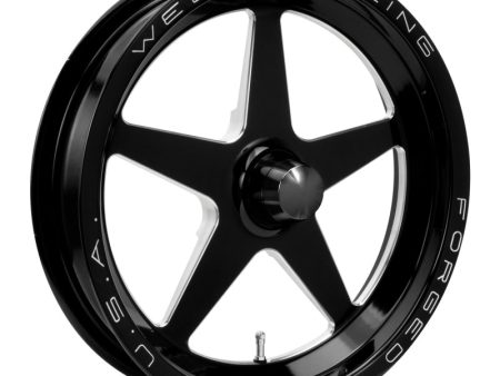 Weld Alumastar 1-Piece 17x2.25   Anglia Spindle MT   1.13in. BS Black Wheel - Non-Beadlock Online Sale