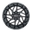 Weld Off-Road W117 22X10 Fulcrum 5X139.7 5X150 ET-18 BS4.75 Gloss Black MIL 110.2 Fashion