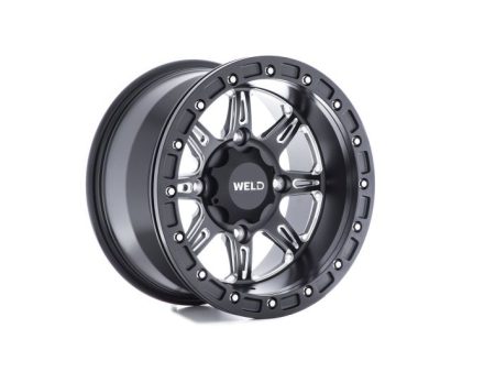 Weld UTV RF Series Cheyenne U511 15x8 Cheyenne Beadlock 4x136 4BS Satin BLK MIL Cheap