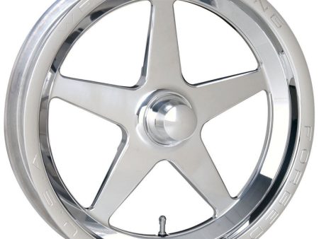 Weld Alumastar 1-Piece 15x3.5   Anglia Spindle MT   1.75in. BS Polished Wheel - Non-Beadlock Sale