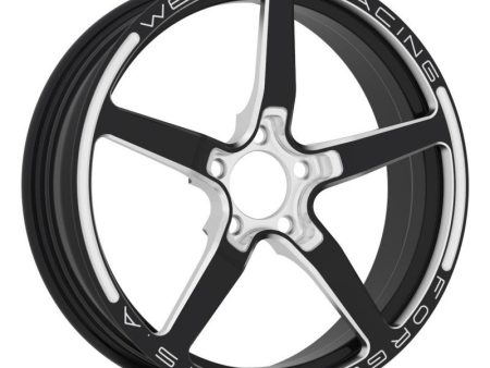 Weld Alumastar 1-Piece 18x6   5x115 BP   2.7in. BS Black Wheel - Non-Beadlock Online now