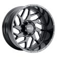 Weld Off-Road W117 22X12 Fulcrum 5X127 5X139.7 ET-44 BS4.75 Gloss Black MIL 87.1 on Sale