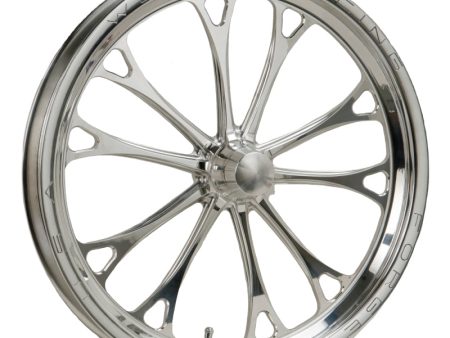 Weld V-Series 1-Piece 17x3.5   Strange Spindle MT   1.75in. BS Polished Wheel - Non-Beadlock Hot on Sale