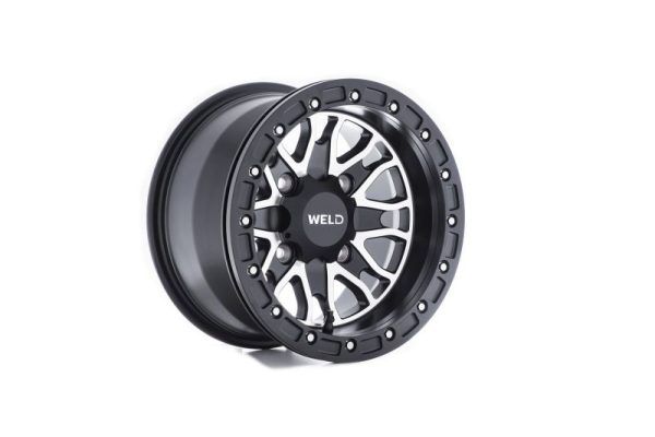 Weld UTV RF Series Raptor U501 15x8 Raptor Beadlock 4x156 4BS Satin BLK MIL Online Sale