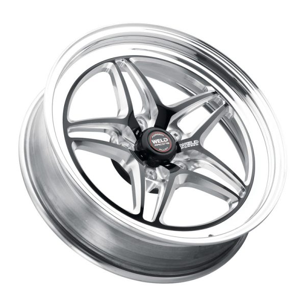 Weld S81 18x10.5   5x4.75 BP   8.7in. BS Black Wheel 3.18 ID (Med Pad) Online Sale