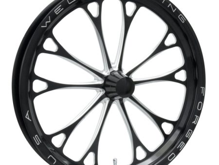 Weld V-Series 1-Piece 17x2.25   Anglia Spindle MT   1.13in. BS Black Wheel - Non-Beadlock Online Sale