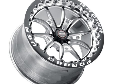 Weld S80 18x5   5x4.5 BP   2.1in. BS (-23mm Offset) Black Wheel 3.18 ID (High Pad) - non-Beadlock on Sale