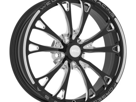 Weld V-Series 1-Piece 18x6   5x120mm BP   3.2in BS Black Wheel - Non-Beadlock on Sale