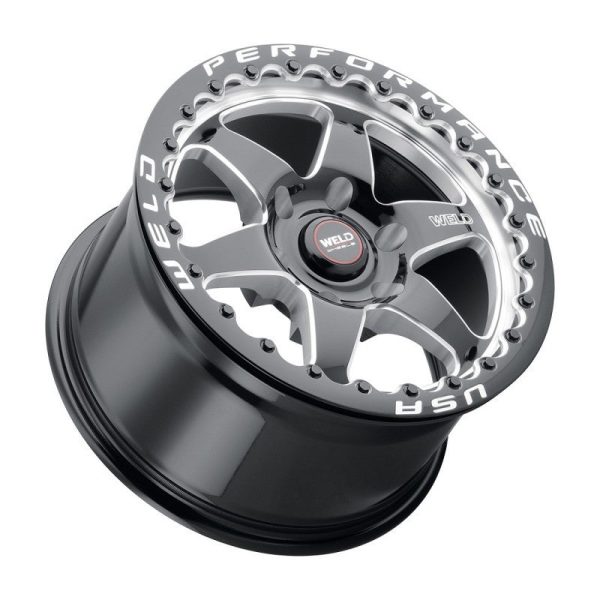 Weld S909 20x10 Ventura 6 Beadlock 6x135 ET38 BS7.00 Gloss BLK MIL DIA 87.1 Online