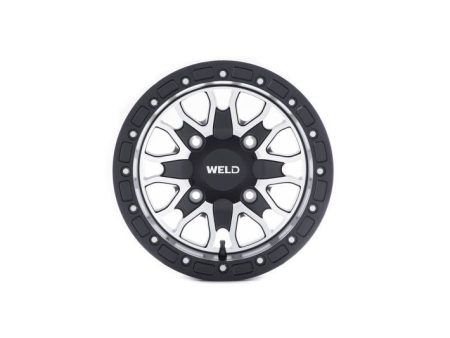 Weld UTV RF Series Raptor U501 15x8 Raptor Beadlock 4x156 4BS Satin BLK MIL Online Sale