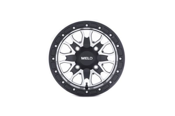 Weld UTV RF Series Raptor U501 15x8 Raptor Beadlock 4x156 4BS Satin BLK MIL Online Sale