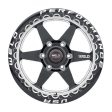 Weld S909 20x9.5 Ventura 6 Beadlock 6x127 ET35 BS6.625 Gloss BLK MIL DIA 78.1 Online Sale