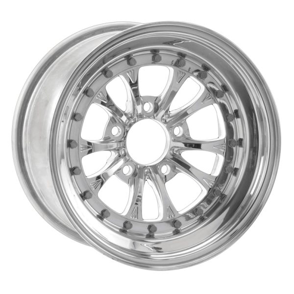 Weld Vitesse 15x10   5x4.5 BP   7.5in. BS Polished Wheel - Non-Beadlock Hot on Sale