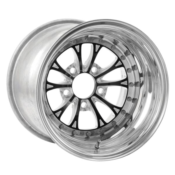 Weld Vitesse 15x10   5x4.75 BP   7.5in. BS Black Wheel - Non-Beadlock Hot on Sale