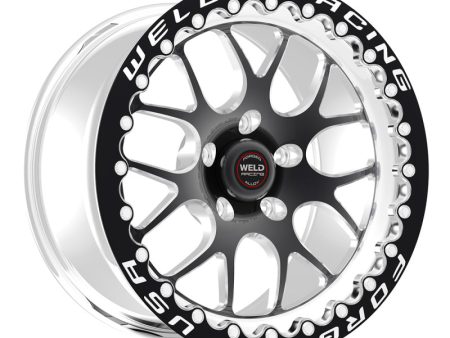 Weld S77 HD 17x10   6x5.5 BP   6.2in. BS Black Wheel (HD Low Pad) - Black Single Beadlock MT Discount