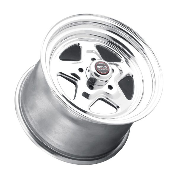 Weld ProStar 15x5   5x4.75 BP   3.5in. BS Polished Wheel - Non-Beadlock Supply