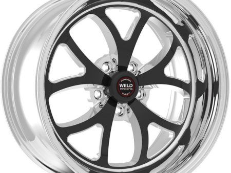 Weld S76 17x8   5x4.5 BP   5.2in. BS Black Wheel (High Pad) - Non-Beadlock Online now