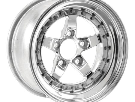 Weld Weldstar 15x8   5x4.75 BP   4.5in. BS Polished Wheel - Non-Beadlock Online