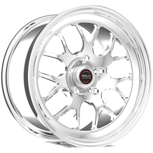 Weld S77 18x9   5x4.5 BP   6.1in. Polished Wheel - Non-Beadlock Hot on Sale