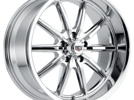 REV Wheels 110 Classic Series - 20x8 - 4.5 - 5x5 Fashion