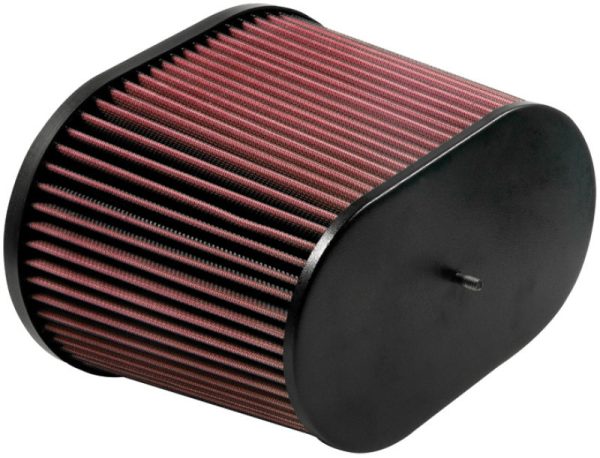 K&N Universal Air Filter - Oval Straight - 3.688in Flange ID x 10.25in Base O S Length x 7.875in H Sale