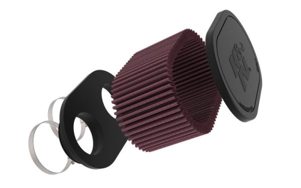 K&N 2-1 8in DUAL FLG 6-1 4 X 4inOD 3inH Universal Clamp-On Air Filter For Discount