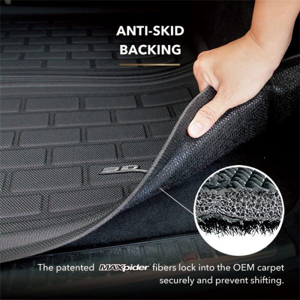 3D MAXpider 16-22 Chevrolet Camaro Kagu Cargo Liner - Black For Sale