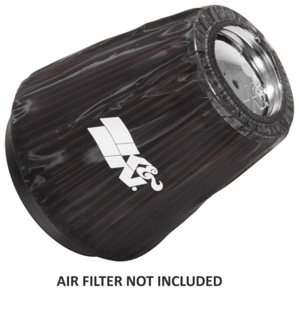 K&N Black Drycharger Round Tapered Custom Air Filter Wrap Sale