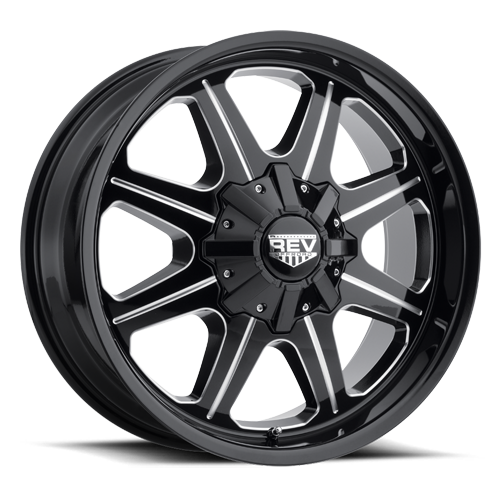 REV Wheels Off Road 823 Series - 20x9 - 4.53 BS - 5x5   5x5.5 Discount