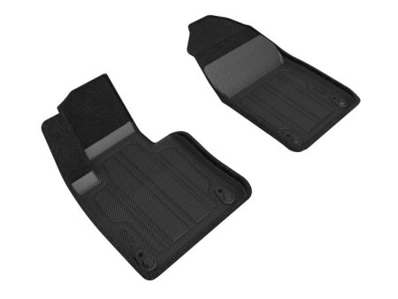 3D MAXpider 18-21 Volvo XC60 Elegant Hybrid 1st Row Floormat - Black For Cheap