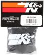 K&N 12-13 Arctic Cat Wildcat 1000  Air Filter Wrap, Black Fashion