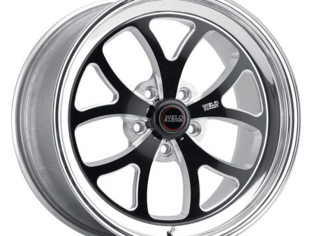 Weld S76 20x10.5   5x115mm BP   5.3in. BS Black Wheel (High Pad) - Non-Beadlock Online Sale