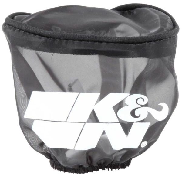 K&N Air Filter Wrap Black Oval Tapered 3.75in Base I S Width x 2.5in Top I S Width x 2.75in H Hot on Sale