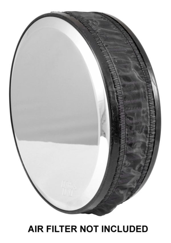 K&N Air Filter Wrap Black Round Height 2.5 in ID 7.5in on Sale