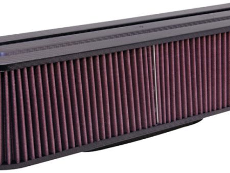 K&N Filter Universal Air Filter Carbon Fiber Top Base Oval FLG. (8-3 4 x 3-1 4) 4-5 8H Online Hot Sale